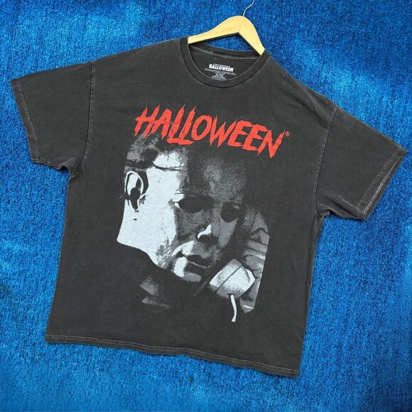 Halloween “Michael Myers” John Carpenterˋs Horror Movie Film Graphic T-Shirt Siz - Picture 3 of 4